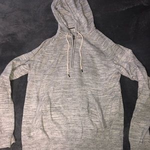 Casual Quarter Zip Hoodie